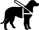 Logo des luxemburgischen Blindenführhundvereins